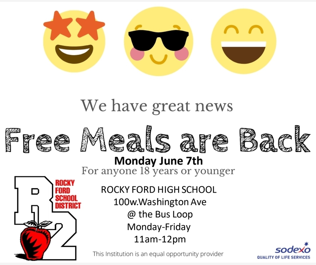 Free meals flyer