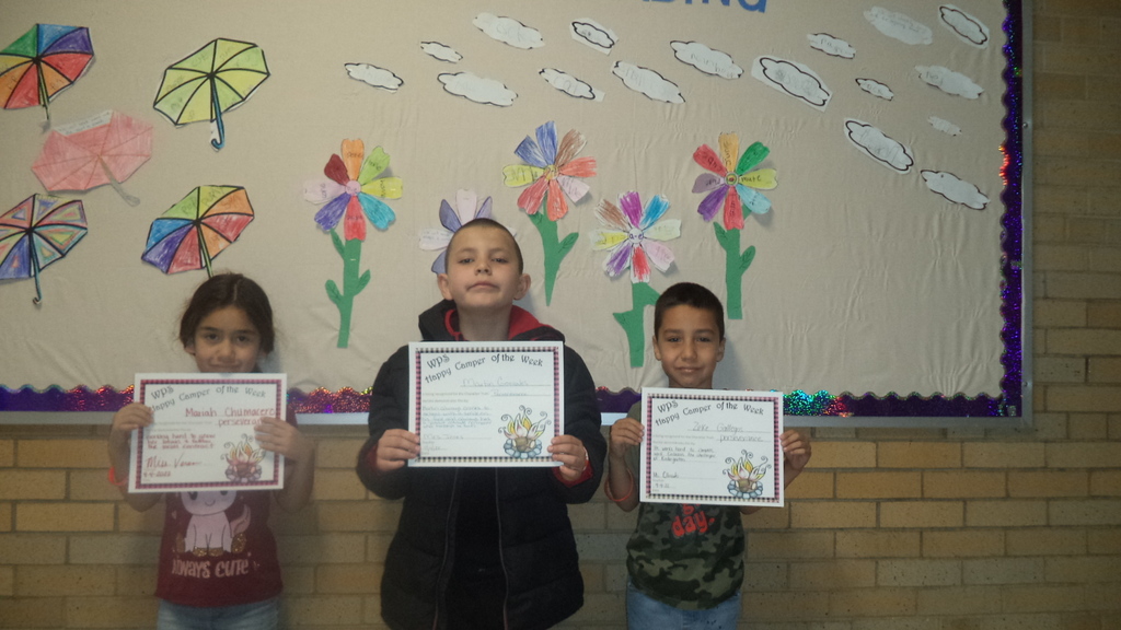student of the week- April 4